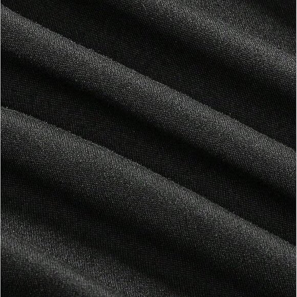 Black Lace Wrap Front Halter Tank | XXL | Backless Party Top - Picture 4 of 4